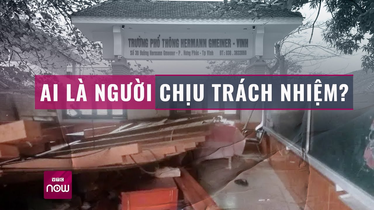 Sập trần lớp học khiến nhiều học sinh bị thương: Ai sẽ chịu trách nhiệm cho vụ việc? | VTC Now