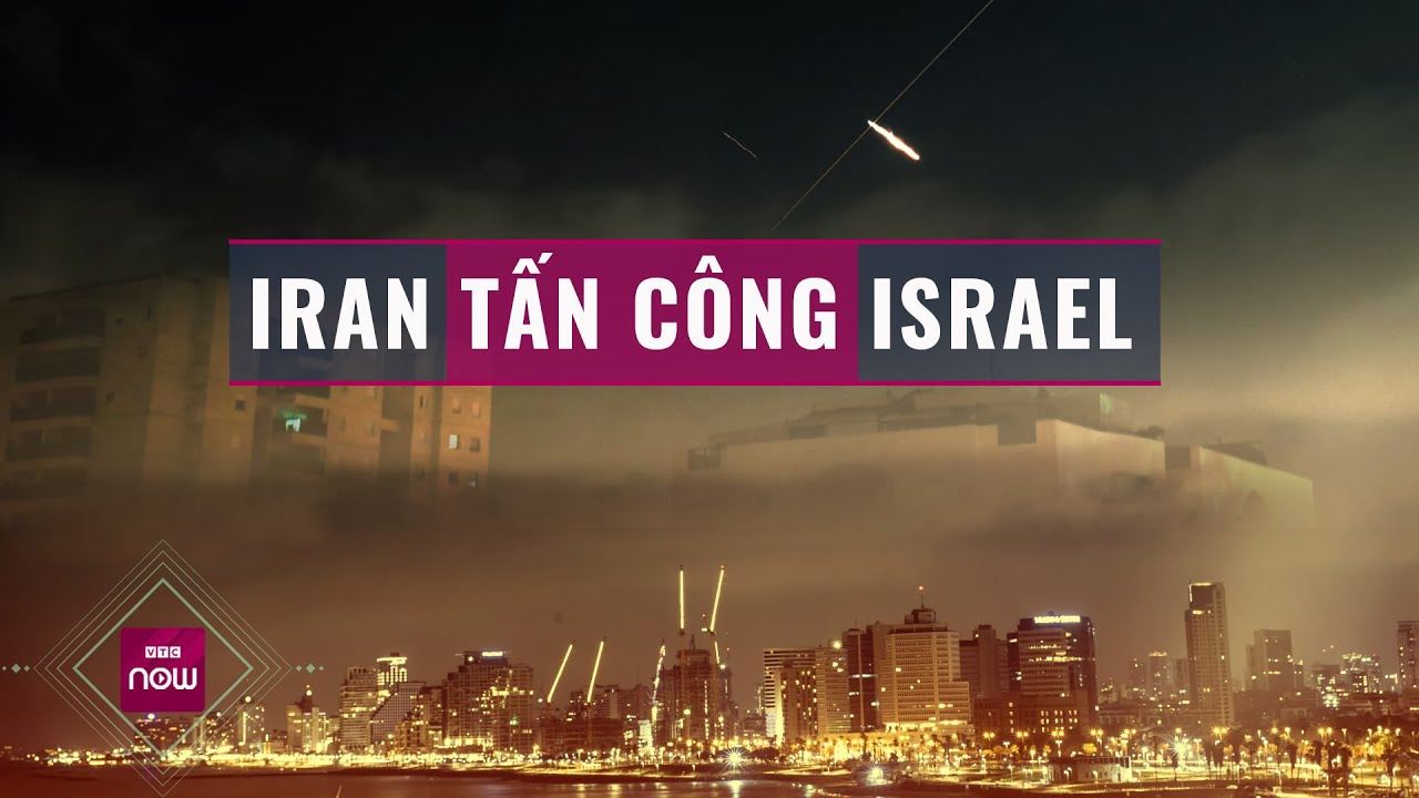 Nóng: Iran tấn công Israel, bờ biển Tel Aviv sau khi bị UAV Iran tấn công giờ ra sao? | VTC Now