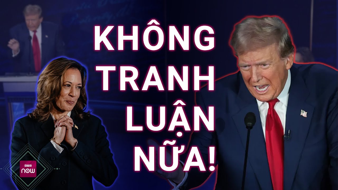 Trước sức ép từ đảng Cộng hòa, ông Trump tuyên bố sẽ không tranh luận với bà Harris lần nữa| VTC Now