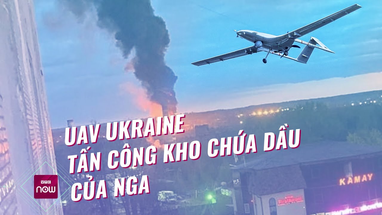 Tin thế giới 24/04: Hình ảnh kho chứa dầu của Nga cháy rừng rực vì bị UAV của Ukraine tấn công