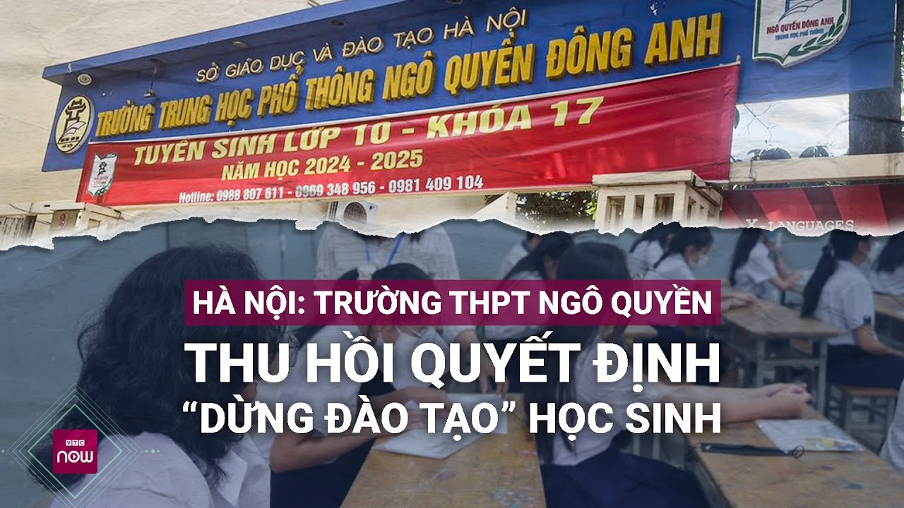 Thu hồi quyết định "dừng đào tạo" với học sinh, nhà trường bất ngờ xin lỗi và thừa nhận nóng vội