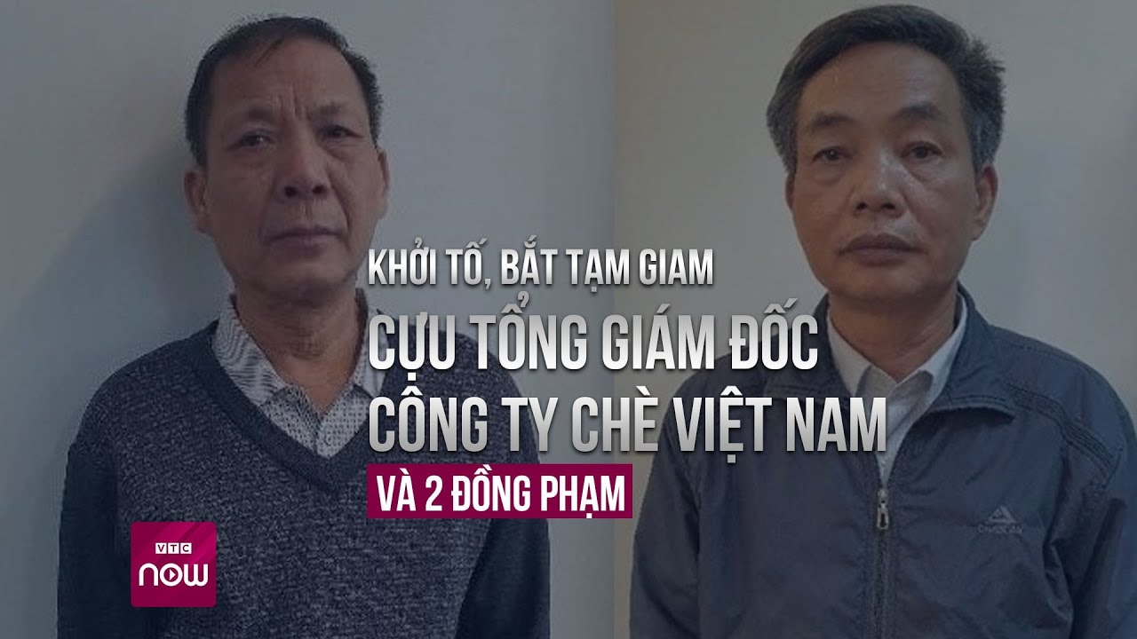 Khởi tố, bắt tạm giam cựu Tổng giám đốc Công ty Chè Việt Nam và 2 đồng phạm | VTC Now