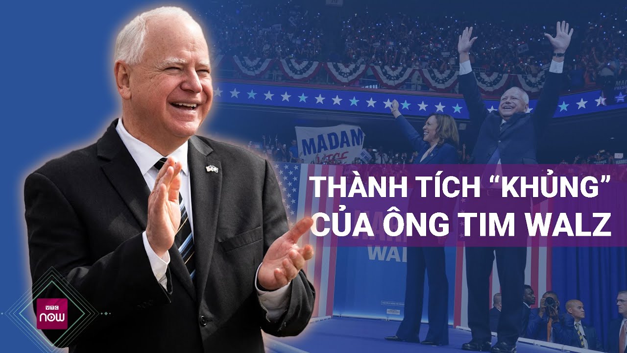 Trước khi được bà Harris "chọn mặt, gửi vàng", "phó tướng" Tim Walz cũng là một nhân vật "sao số"