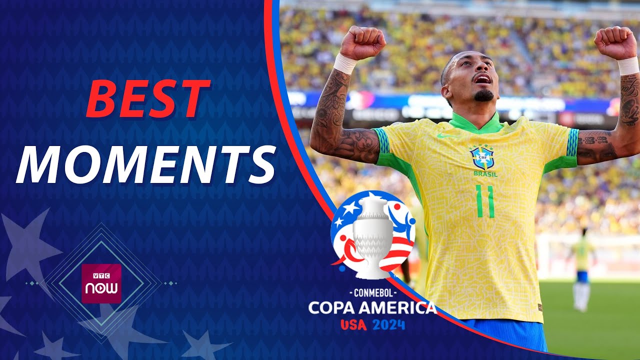 [HIGHLIGHTS] Tuyệt phẩm vòng bảng Copa America 2024: Messi vắng bóng, sao Brazil chói sáng | VTC Now