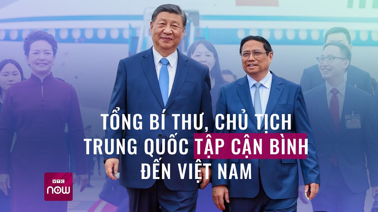 Hình ảnh Thủ tướng Phạm Minh Chính đón Tổng Bí thư, Chủ tịch Trung Quốc Tập Cận Bình | VTC Now