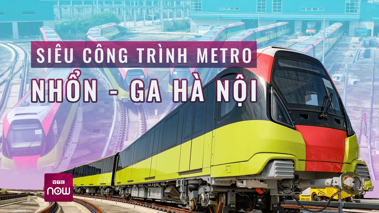 Trải nghiệm chuyến tàu chạy thử tại siêu công trình Metro Nhổn - Ga Hà Nội | VTC Now