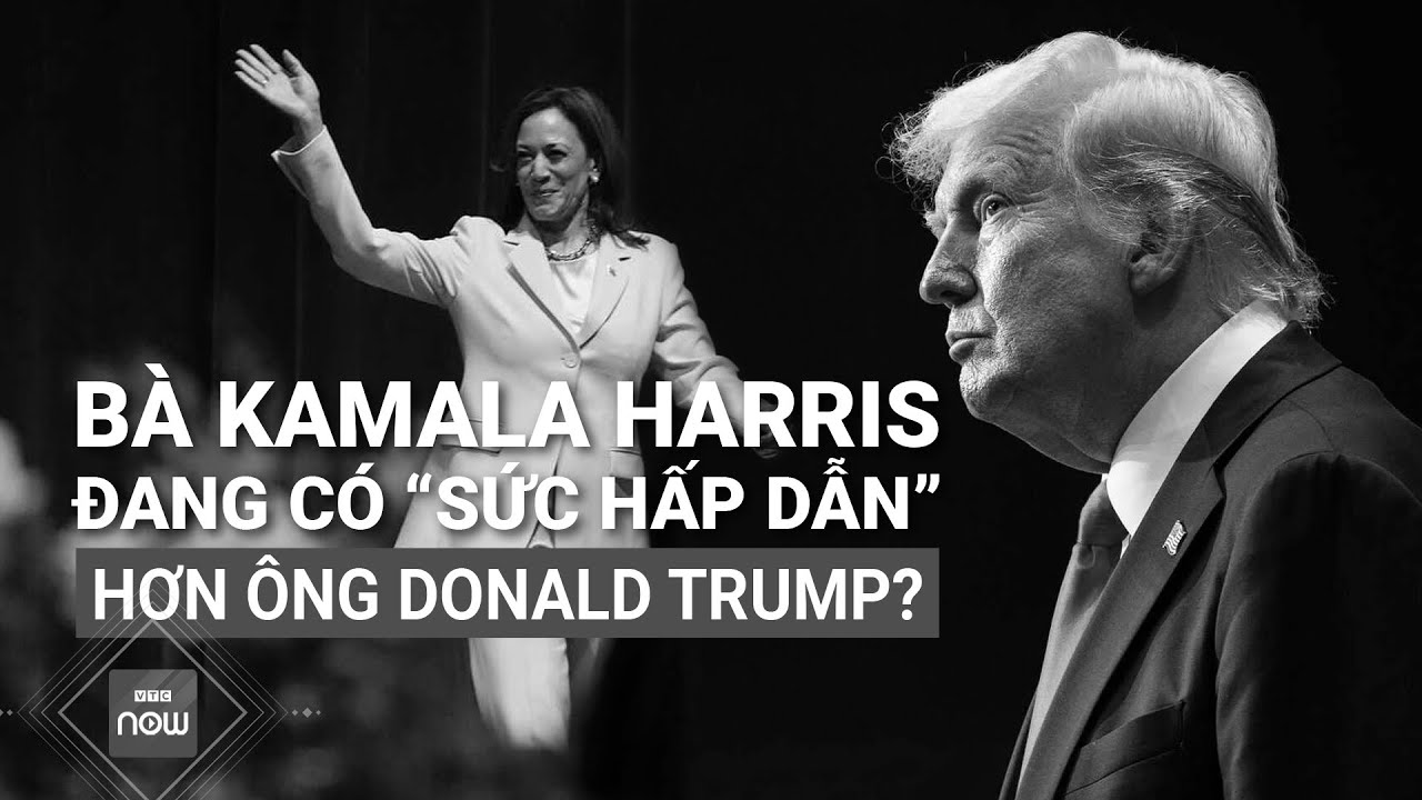 Bà Kamala Harris đang có "sức hấp dẫn" hơn ông Donald Trump trong cuộc đua vào Nhà Trắng? | VTC Now