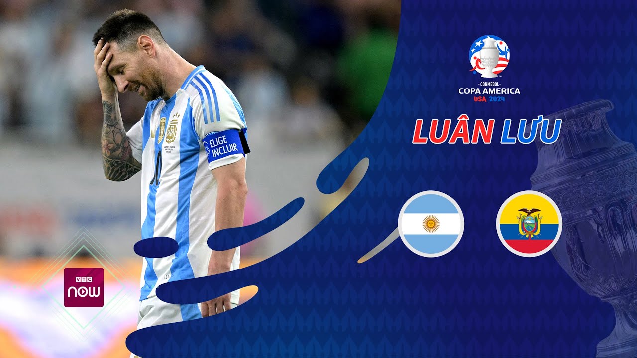 [HIGHLIGHTS] Argentina vs Ecuador: Loạt luân lưu nghẹt thở, Messi sút hỏng đáng tiếc | Copa America