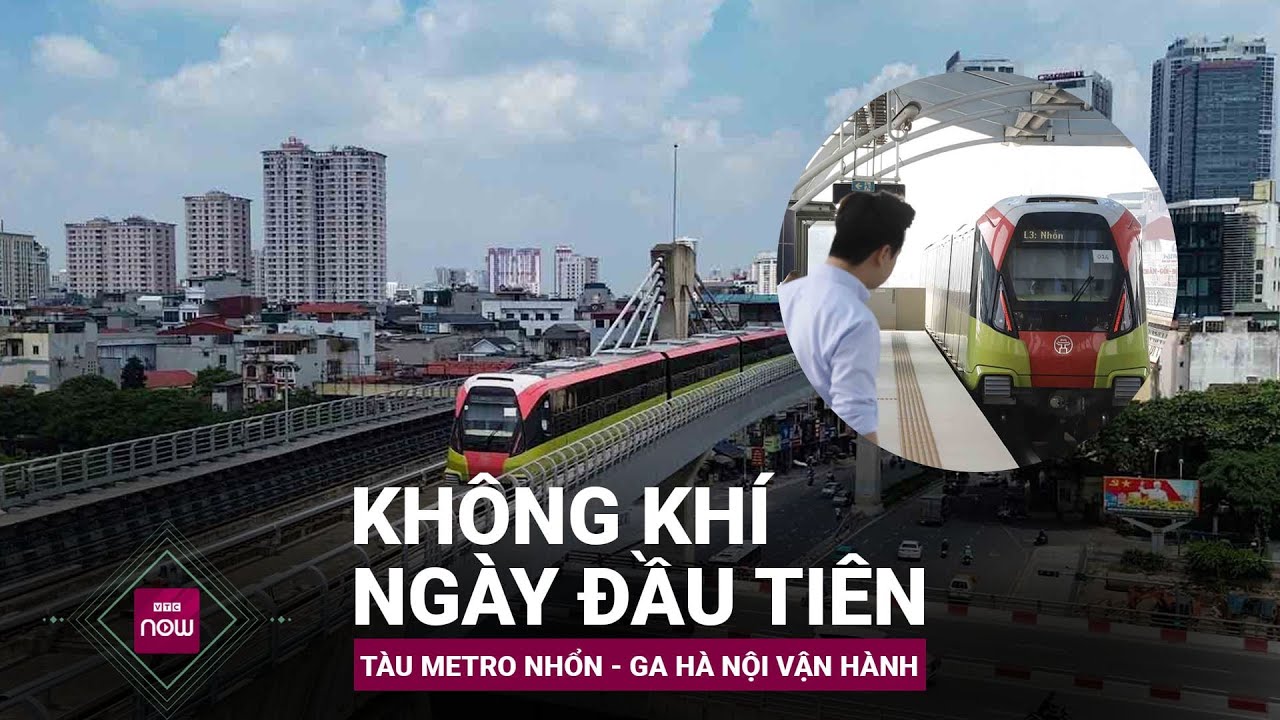 Góc nhìn từ buồng lái tuyến metro Nhổn - ga Hà Nội trong ngày đầu tiên vận hành thương mại | VTC Now