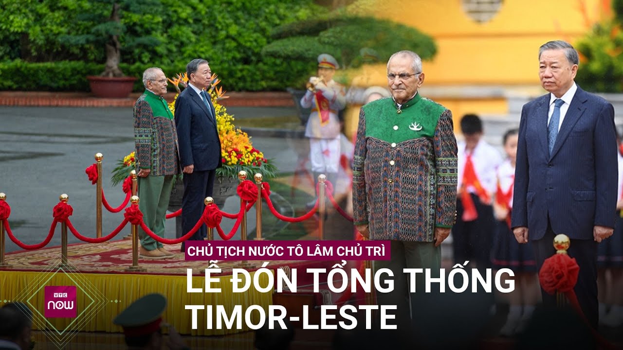 Chủ tịch nước Tô Lâm chủ trì lễ đón Tổng thống Timor-Leste thăm cấp Nhà nước tới Việt Nam | VTC Now