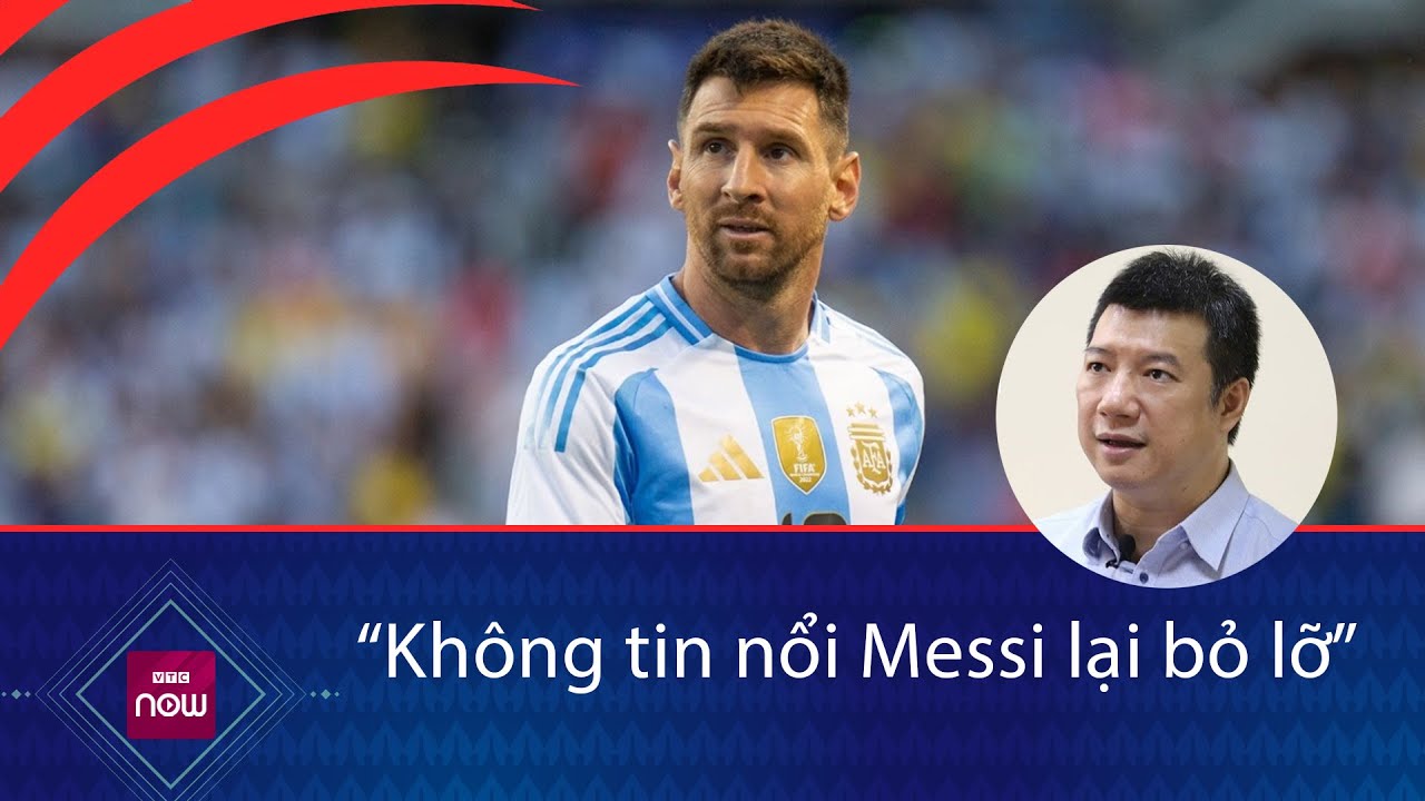 BLV Quang Huy không tin nổi sự "vô duyên" của Messi trong trận Argentina đối đầu Canada | VTC Now