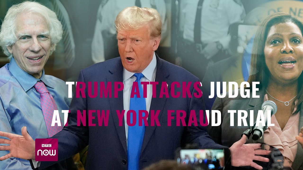 Trump attacks judge at first day of civil fraud trial in New York | VTC Now