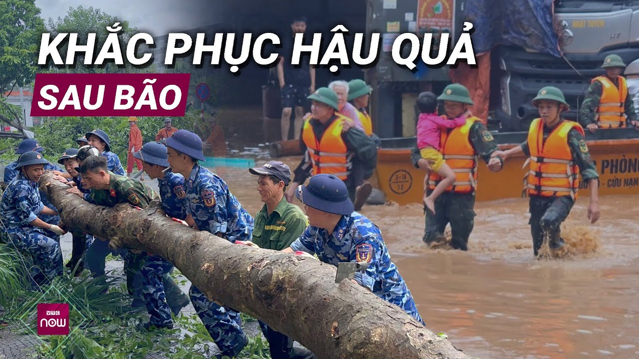 [Trực tiếp] Mưa lũ, sạt lở kinh hoàng tại nhiều tỉnh thành phía Bắc sau bão số 3 Yagi | VTC Now