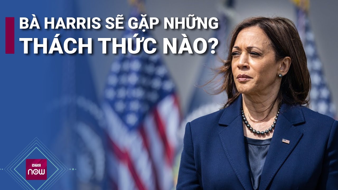 Chiến dịch tranh cử của bà Harris khởi đầu "như mơ", thách thức nào chờ đợi phía trước? | VTC Now