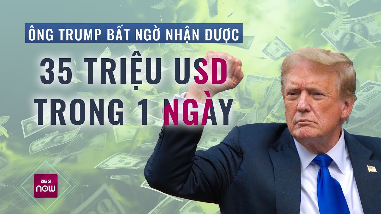 Ông Trump bất ngờ nhận "tin vui" sau khi trở thành cựu Tổng thống đầu tiên bị kết tội | VTC Now