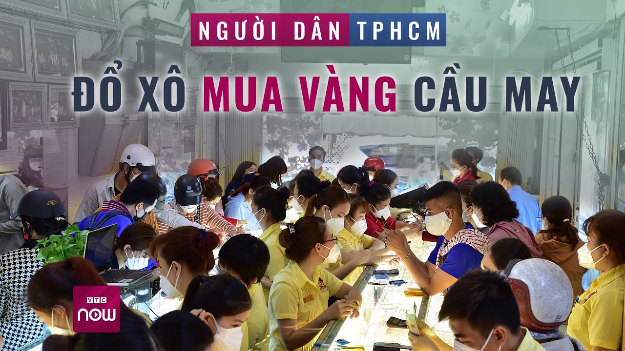 TPHCM: Người dân mua vàng dồn dập khiến "nhà vàng" lãi đậm, bán không kịp nghỉ tay | VTC Now