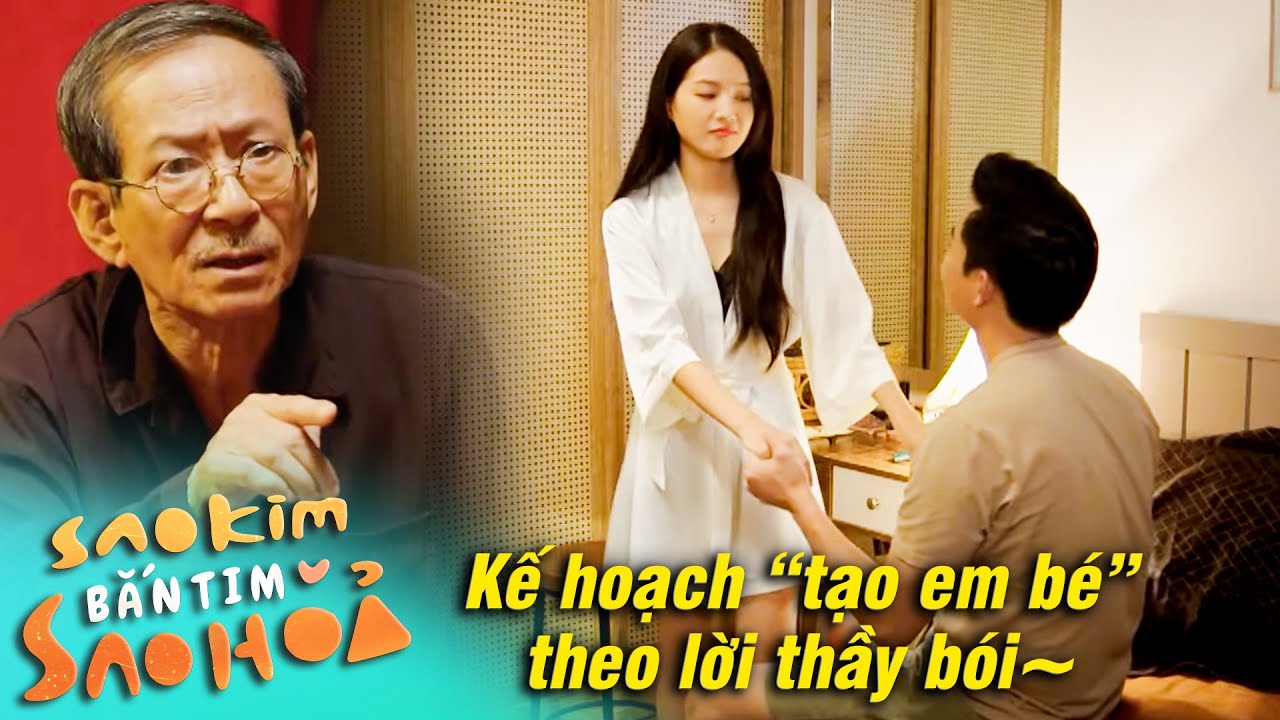 Sao Kim bắn tim Sao Hoả | Nghe lời THẦY BÓI vợ về bày cho chồng KẾ HOẠCH "TẠO EM BÉ" | VTV Go