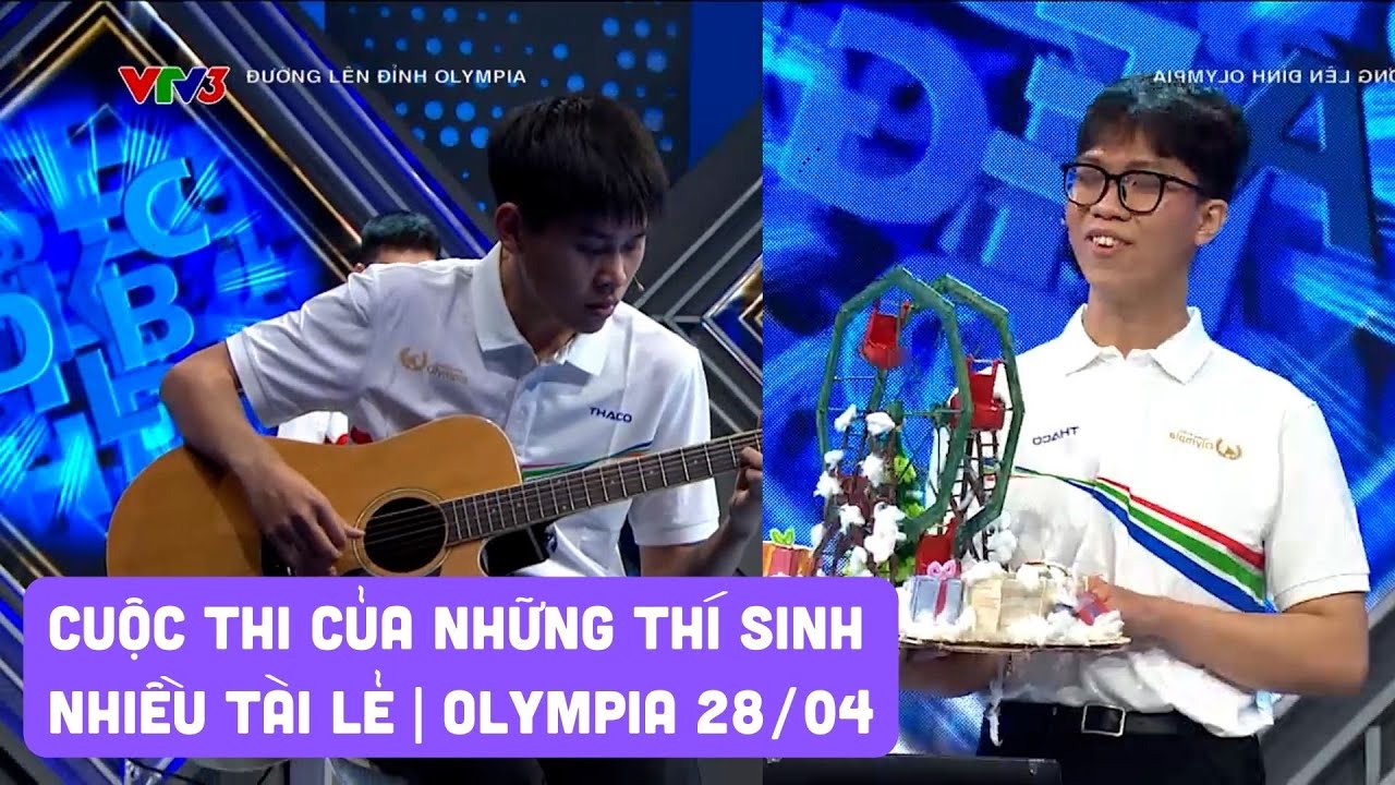 Cuộc thi của những thí sinh Olympia nhiều tài lẻ, chơi guitar, rap hay như "người miền núi chất"