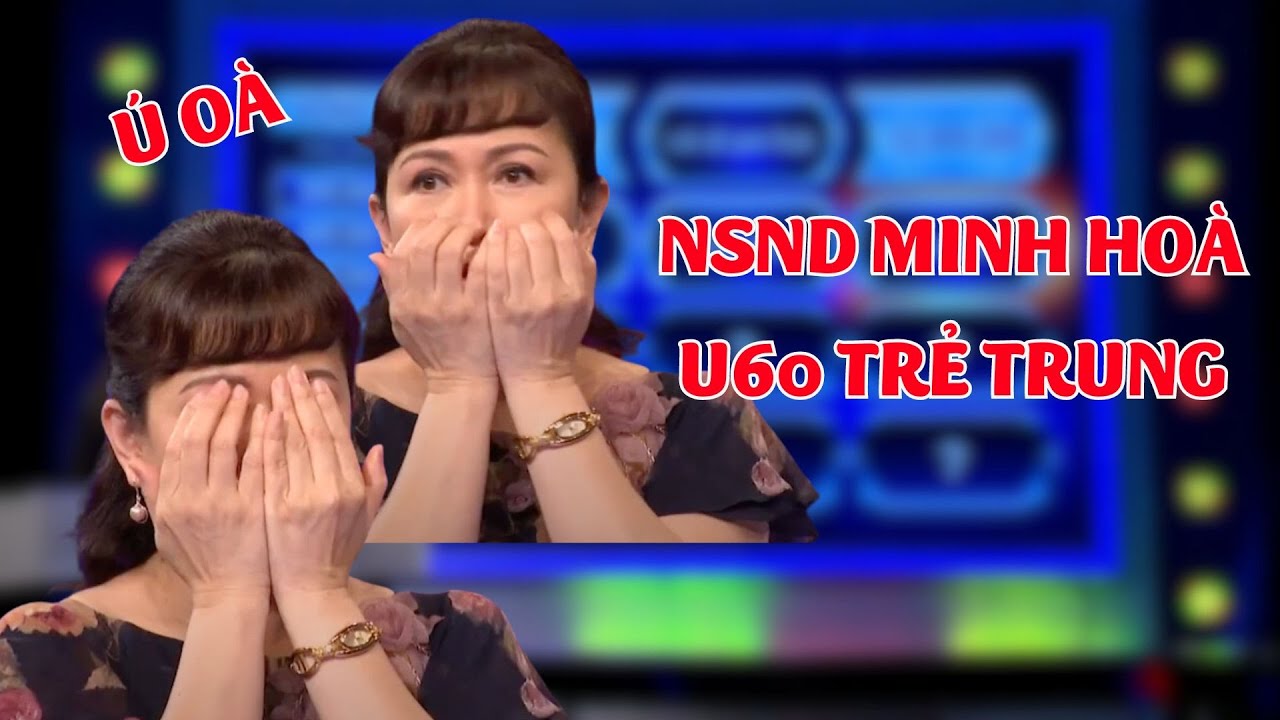 NSND Minh Hoà - U60 trẻ trung, tham gia Vì bạn xứng đáng để giúp hoàn cảnh khó khăn