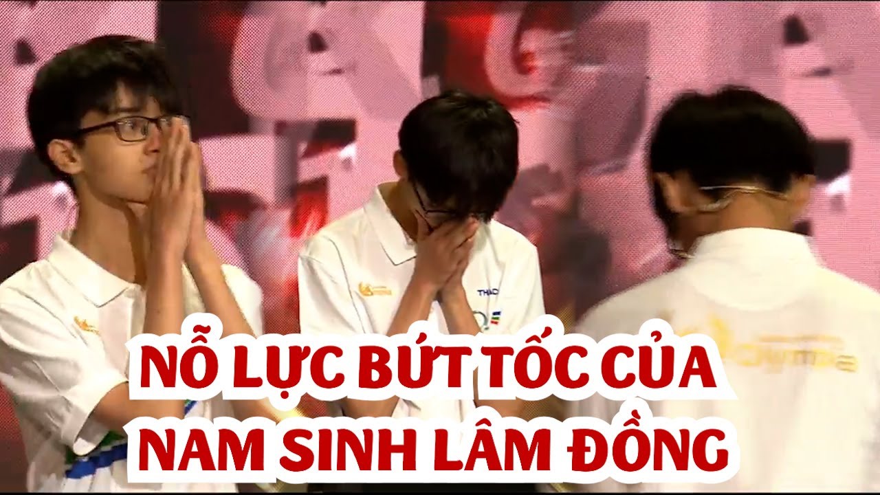 Nỗ lực bứt tốc của nam sinh Lâm Đồng ở cuộc thi tháng 2, quý 1 năm 24 Đường lên đỉnh Olympia