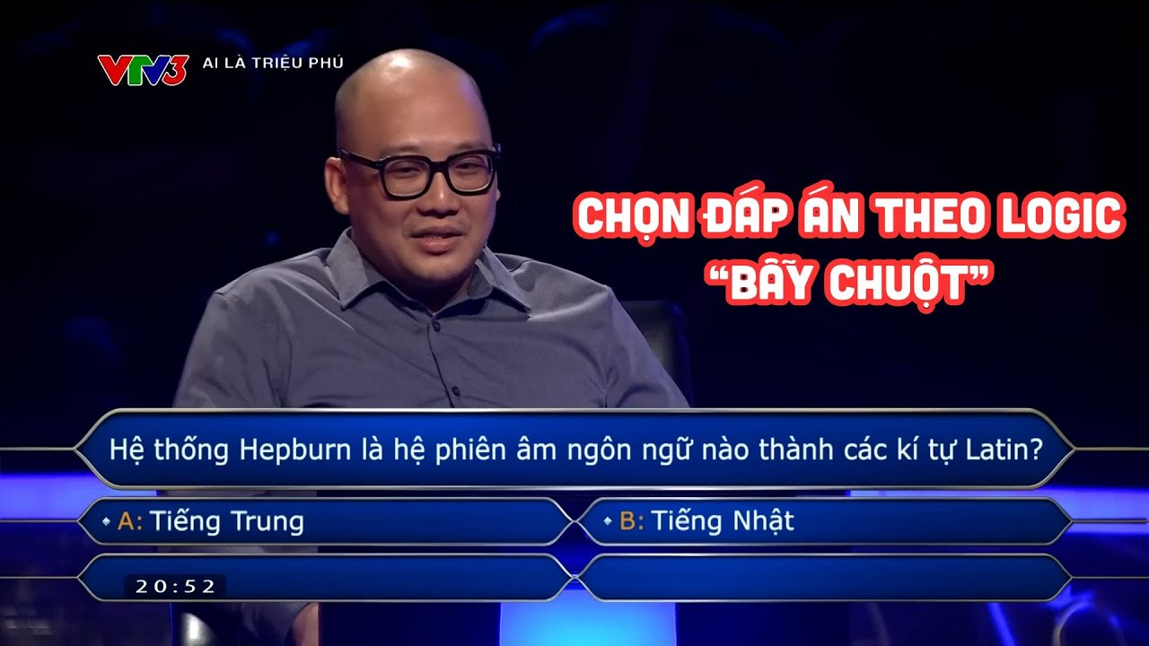 Anh trai hướng dẫn viên du lịch thi Ai là triệu phú với tư duy "bẫy chuột" nhận cái kết bất ngờ