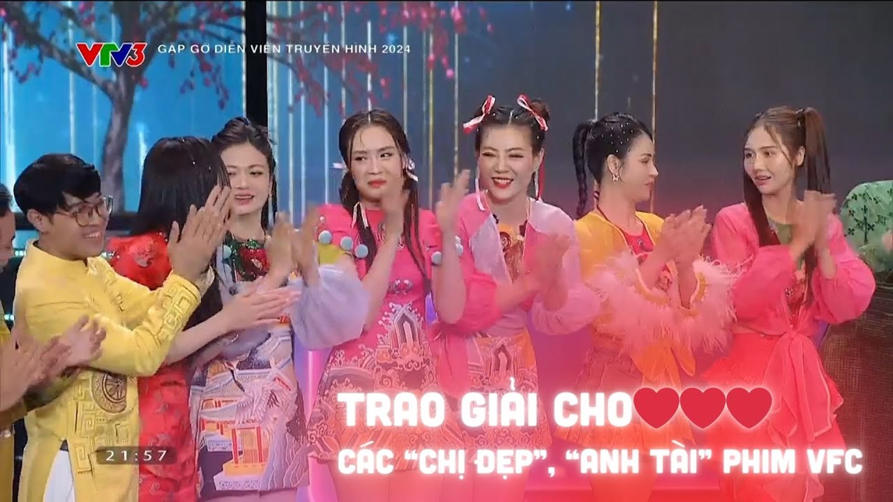 Kịch tính, các "Chị đẹp", "Anh tài" phim VTV nhận giải trong Gặp gỡ diễn viên truyền hình 2024