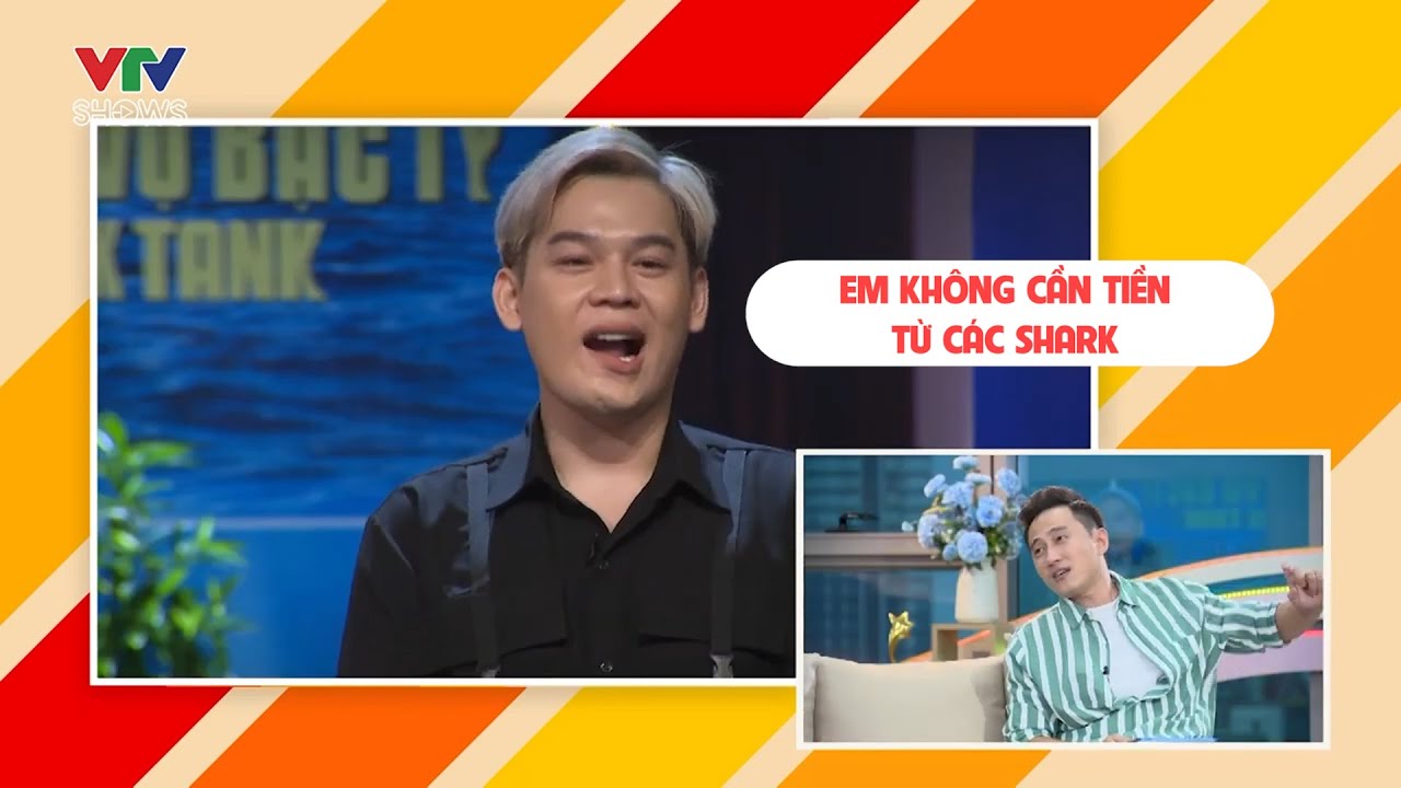 Long Chun lên Shark Tank gọi vốn nhưng không cần tiền khiến các shark ngơ ngác