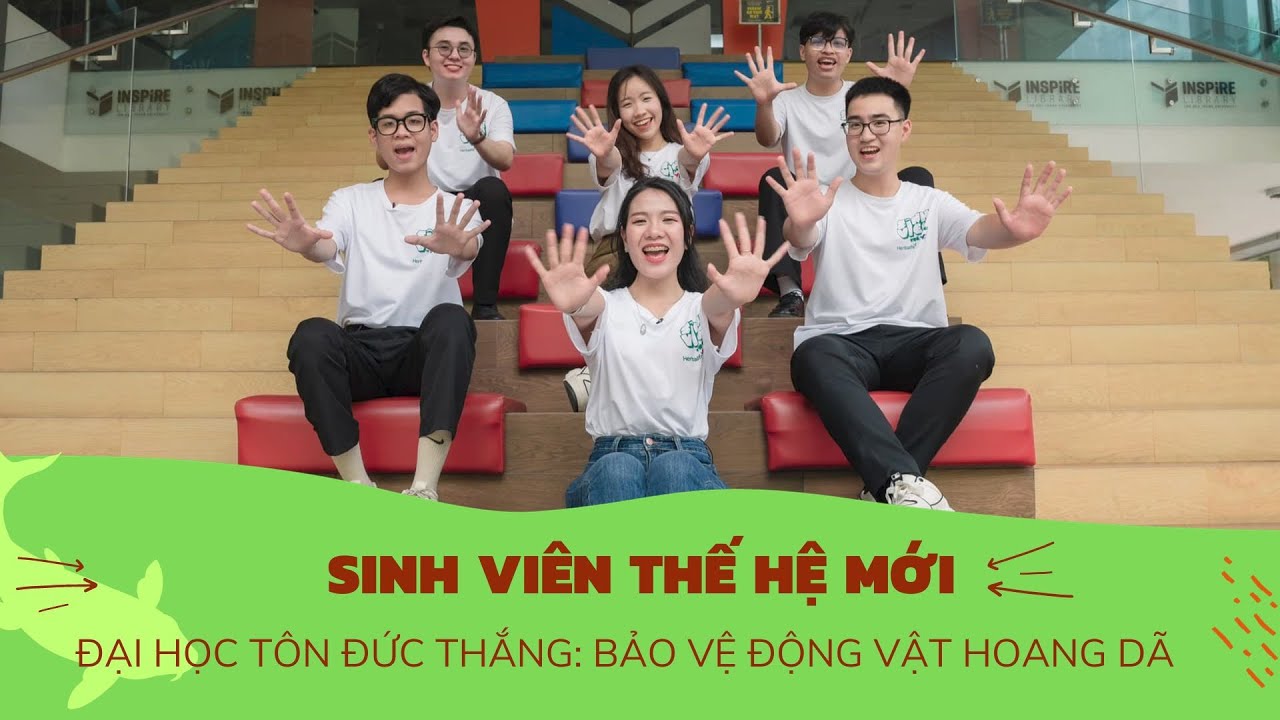 Sinh viên Đại học Tôn Đức Thắng lan toả thông điệp bảo vệ động vật hoang dã