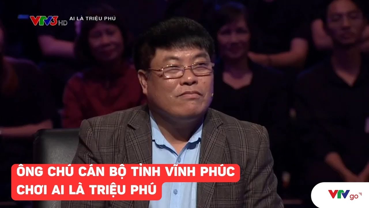 Ông chú cán bộ tỉnh Vĩnh Phúc chơi "ăn chắc" tại Ai là triệu phú với sự giúp sức của học trò