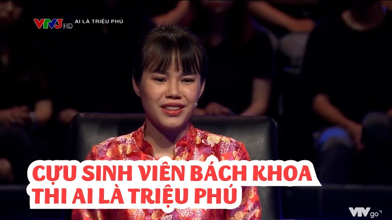 Nữ kỹ sư điện đến từ Thái Bình là cựu sinh viên Bách Khoa chinh phục Ai là triệu phú