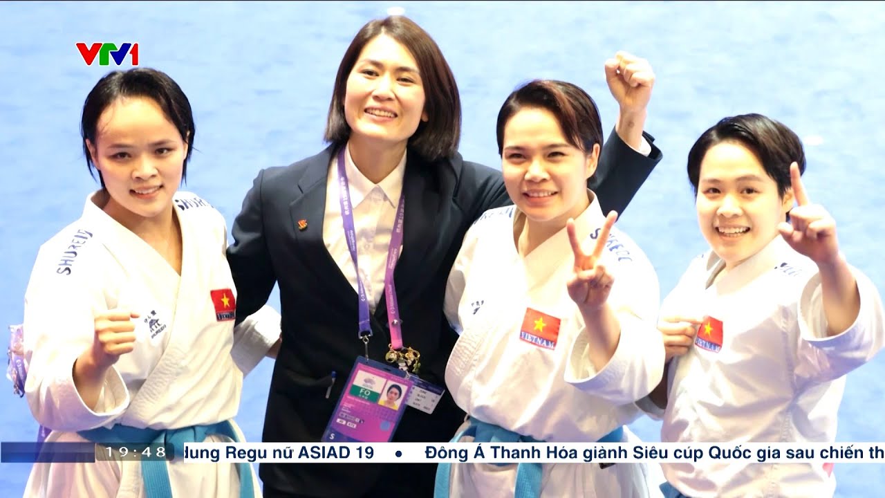 ASIAD 19 | ĐT Karate giành HCV Kata đồng đội nữ, ĐT Cầu mây quyết đấu với Thái Lan tại chung kết