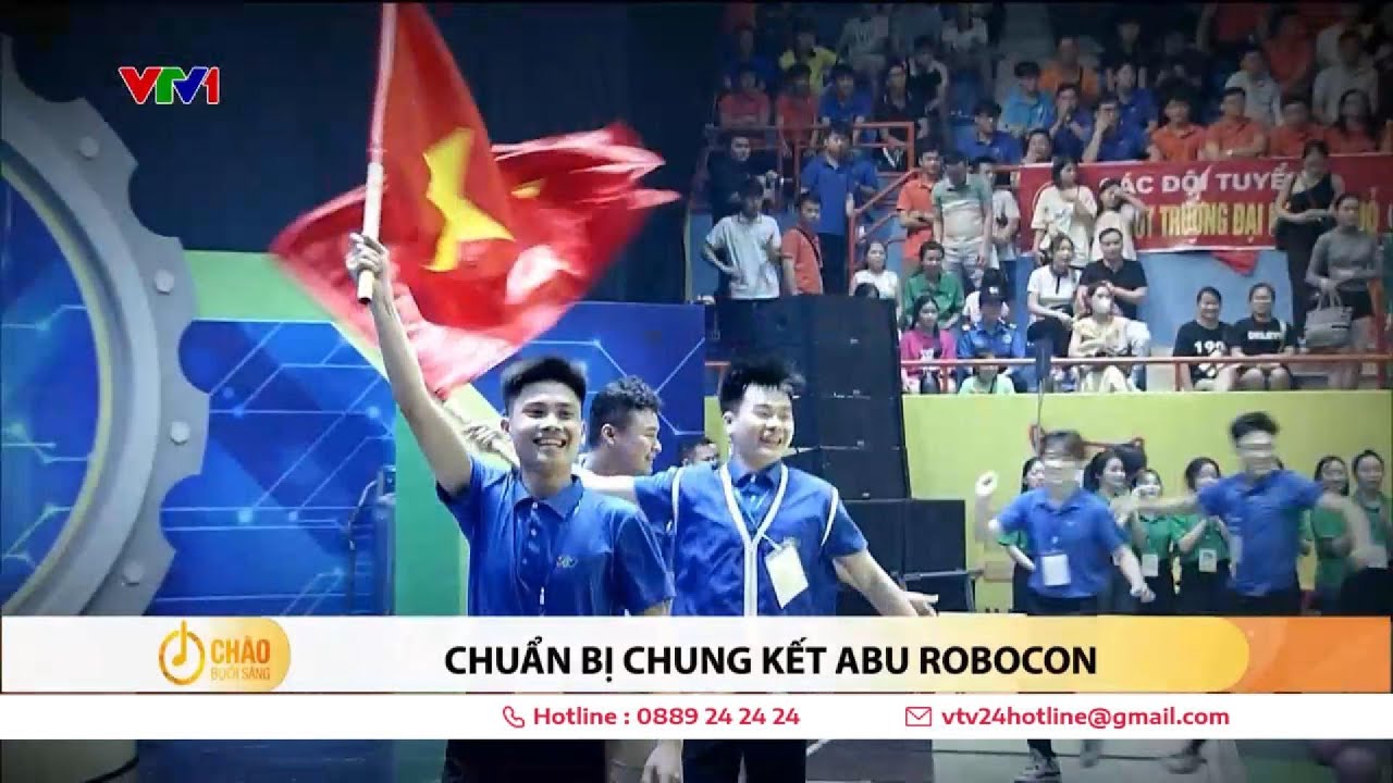 Chiều 25/8 diễn ra thi đấu chính thức ABU Robocon 2024 | VTV24