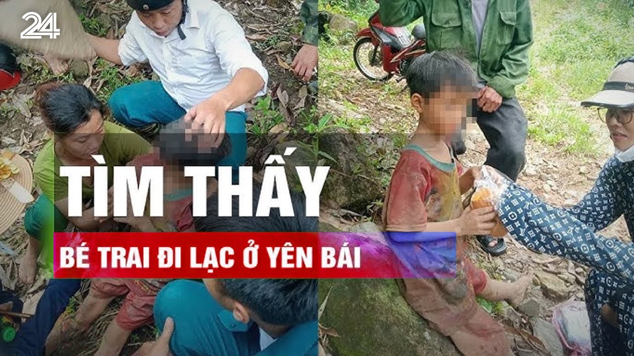 Tìm thấy bé trai sau 5 ngày mất tích giữa rừng ở Yên Bái| VTV24