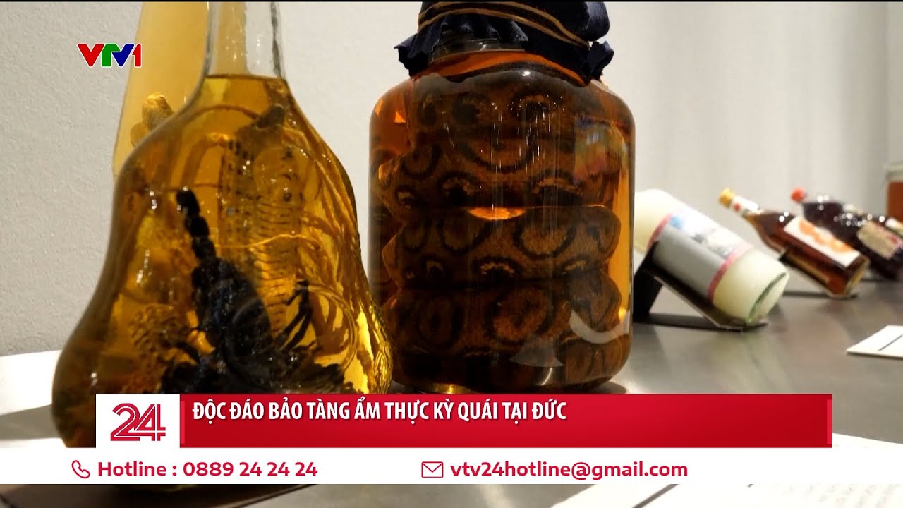 Độc đáo bảo tàng ẩm thực kỳ quái tại Đức | VTV24