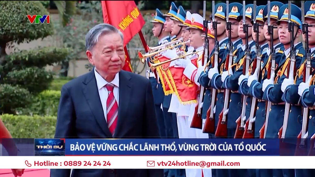 Chủ tịch nước Tô Lâm thăm và làm việc tại Quân chủng Phòng không - Không quân | VTV24