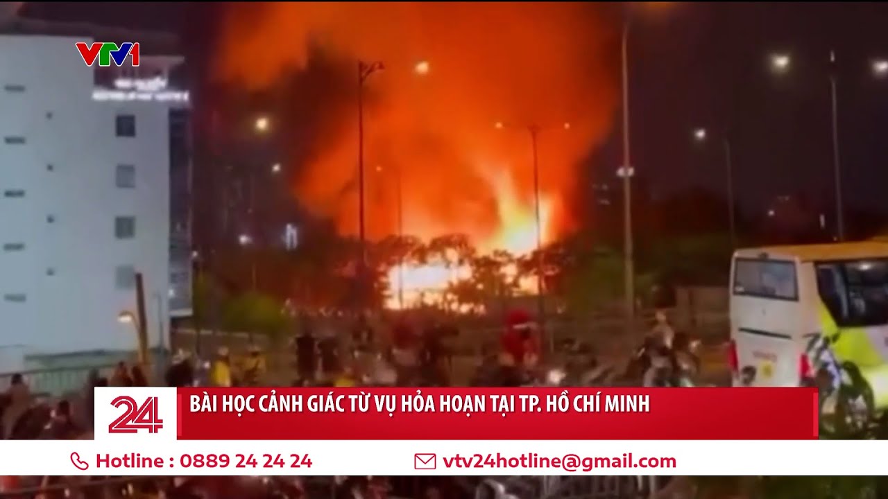 Bài học cảnh giác từ vụ hỏa hoạn ven kênh Tàu Hũ, TP. Hồ Chí Minh | VTV24