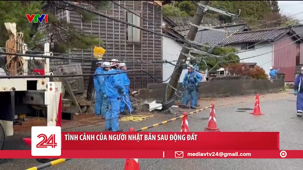 Tình cảnh của người dân Nhật Bản sau động đất | VTV24