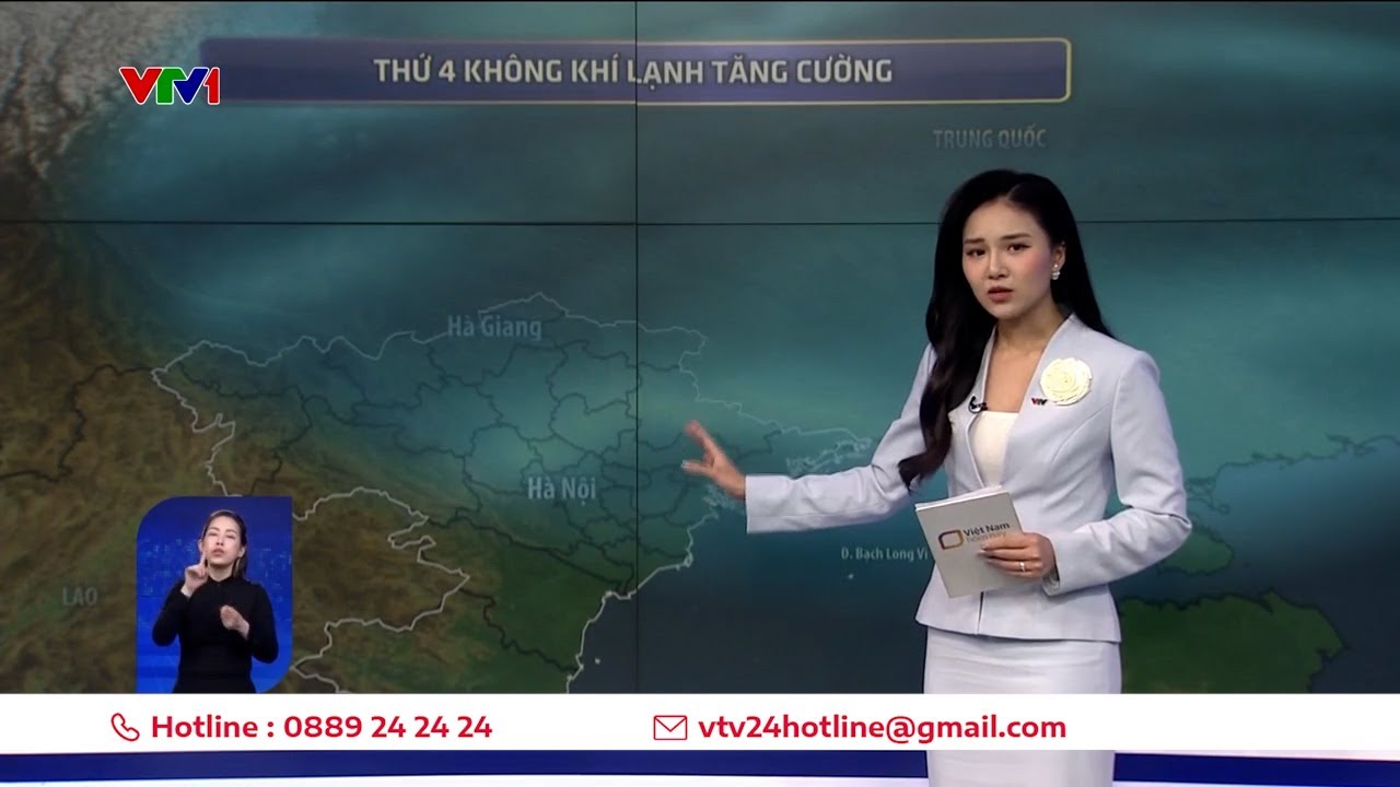 Không khí lạnh tăng cường, Hà Nội thời tiết liên tục thay đổi, trẻ em đề phòng bị ốm | VTV24