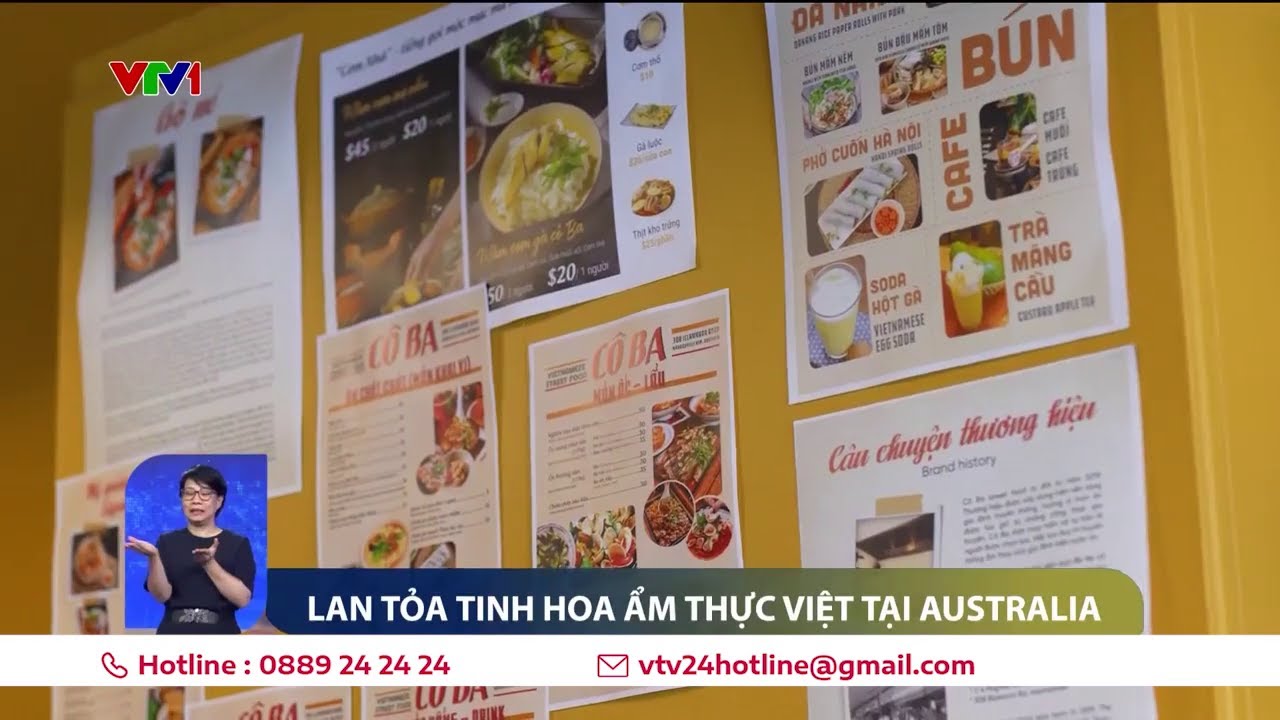 Lan tỏa tinh hoa ẩm thực Việt tại Australia | VTV24