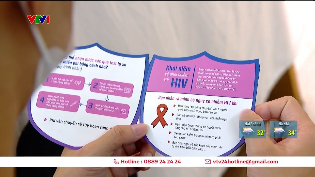 Xét nghiệm HIV với nhóm trẻ dưới 15 tuổi | VTV24