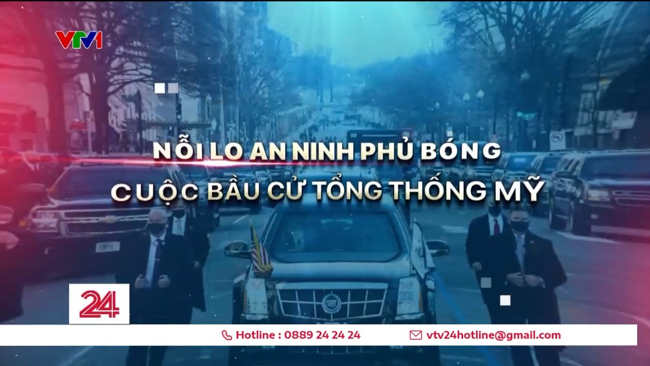 Nỗi lo an ninh phủ bóng cuộc bầu cử tổng thống Mỹ | VTV24