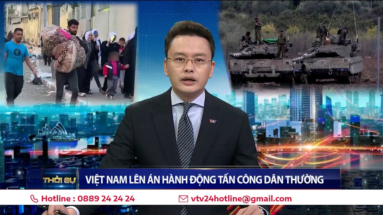 Xung đột Hamas - Israel: Quốc tế lo ngại một cuộc diệt chủng chưa từng có | VTV24