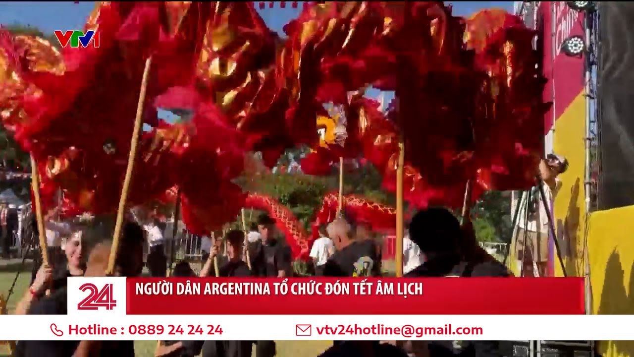 Người dân Argentina tổ chức đón Tết âm lịch | VTV24