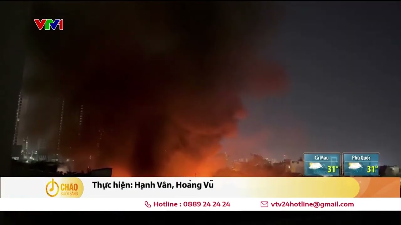 Cháy lớn tại TP Hồ Chí Minh | VTV24