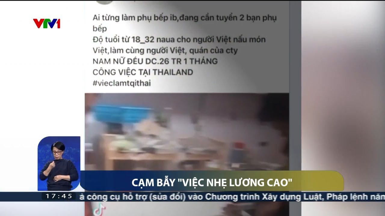 Cạm bẫy việc nhẹ lương cao | VTV24