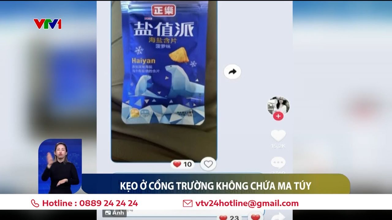 Kẹo trước cổng trường ở Sơn Tây, Hà Nội không chứa ma túy | VTV24