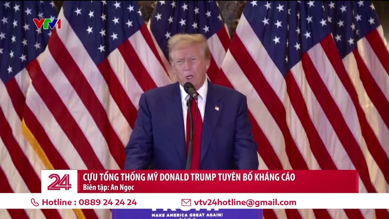 Cựu Tổng thống Mỹ Donald Trump tuyên bố kháng cáo | VTV24