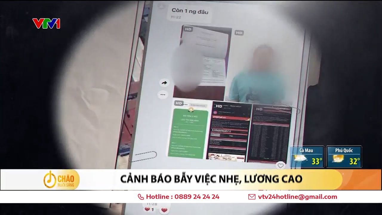 Cạm bẫy "việc nhẹ lương cao" | VTV24