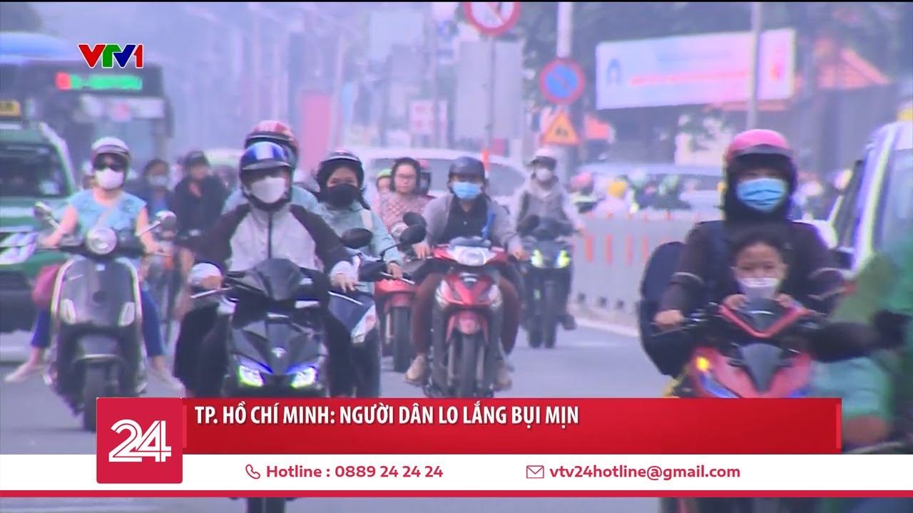 TP Hồ Chí Minh: Người dân lo lắng bụi mịn trong sương mù | VTV24