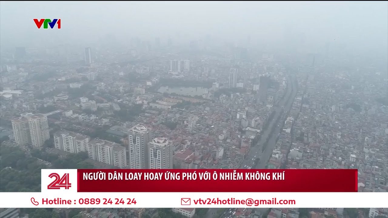 Người dân Hà Nội loay hoay ứng phó với ô nhiễm không khí | VTV24